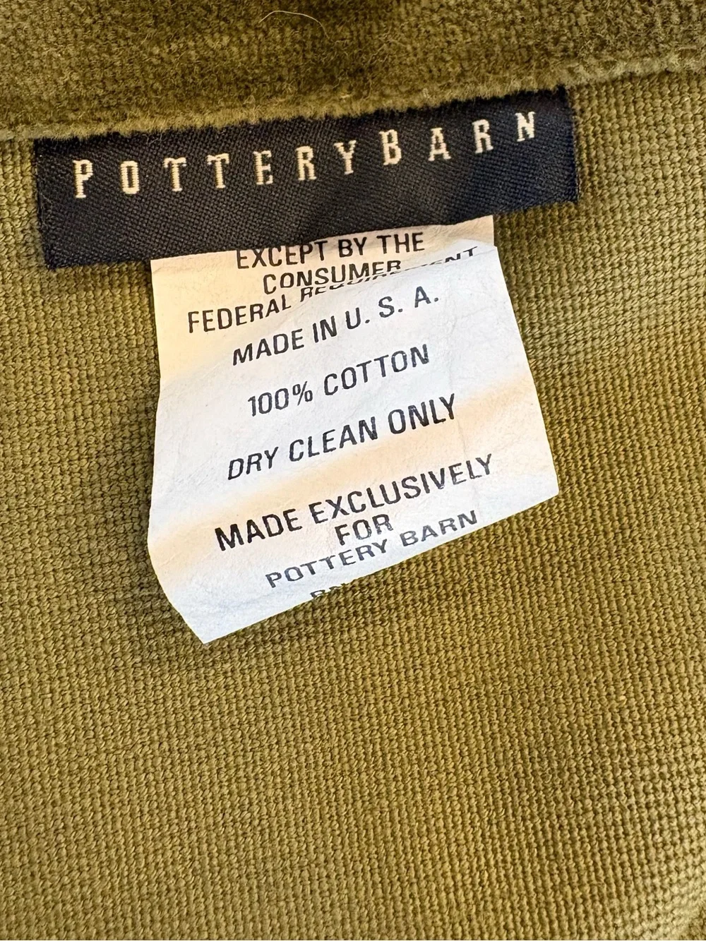 Pottery Barn excellent preowned